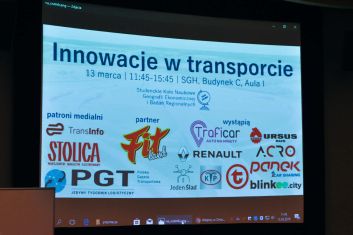 Konferencja "Innowacje w transporcie"