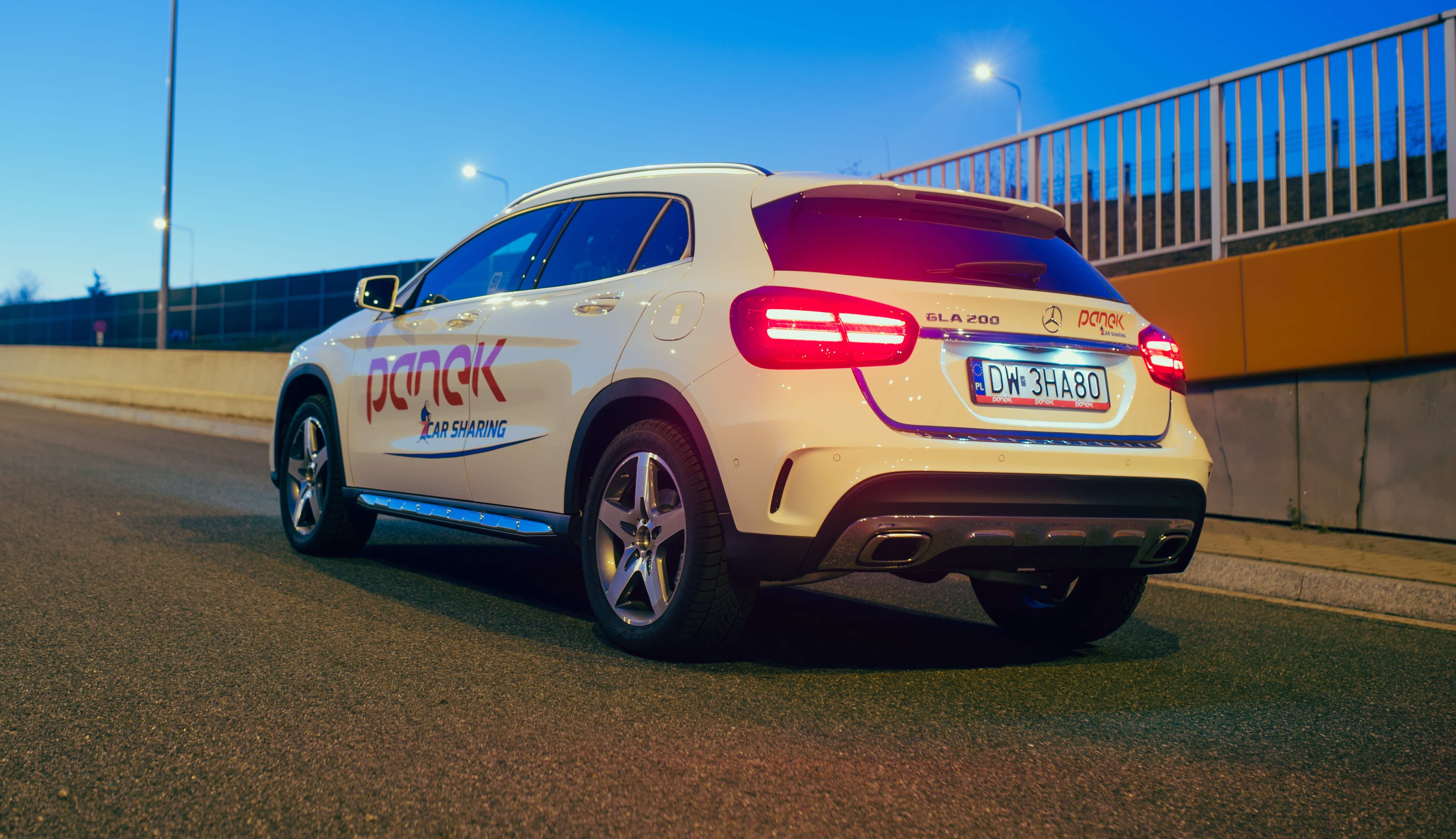 Mercedes GLA - klasa premium - PANEK CarSharing