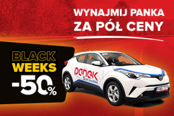 BLACK WEEKS w PANEK CarSharing!